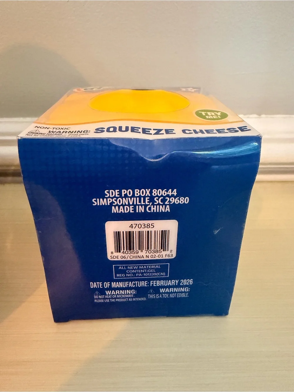 Toymendous Squeeze Cheese Viral